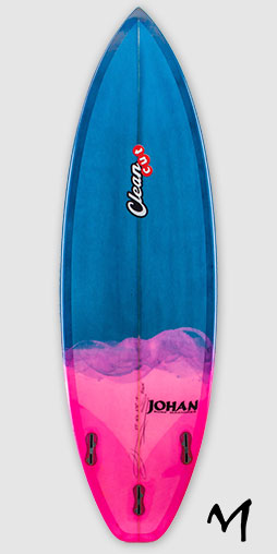 M shape par Johan surf machines