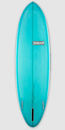 Tracker, shape par Johan Surf Machines